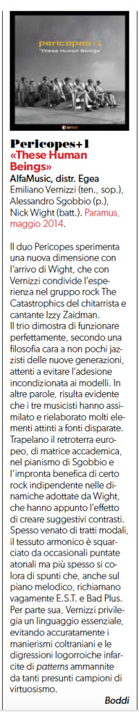 Pericopes+1 Musica Jazz Agosto 2015