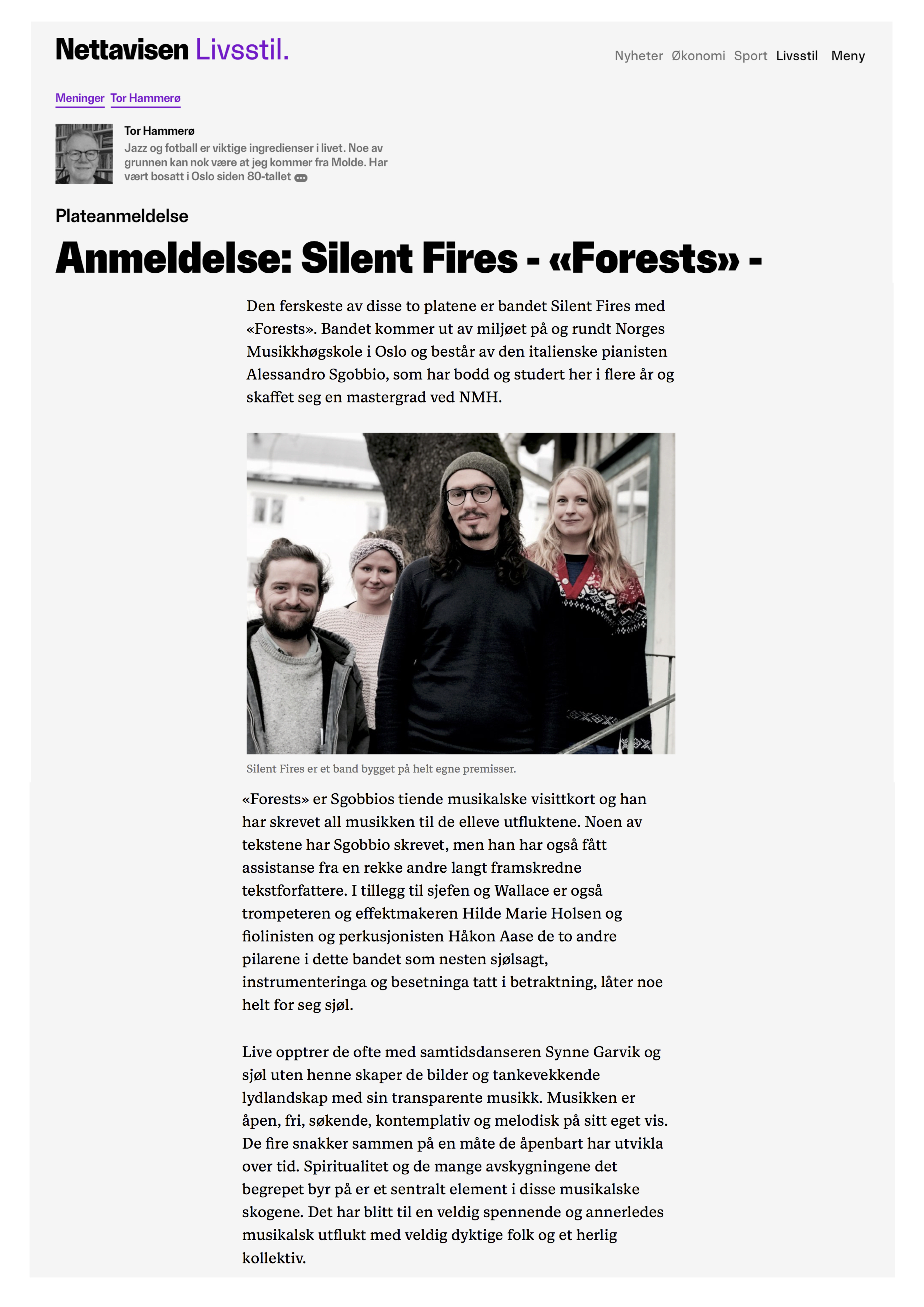 Forests - Nettavisen (25.12.19)
